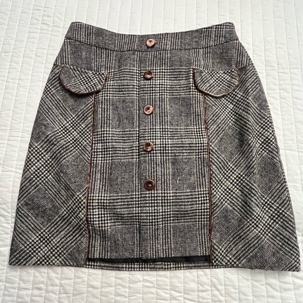 Bagatelle plaid skirt NWT